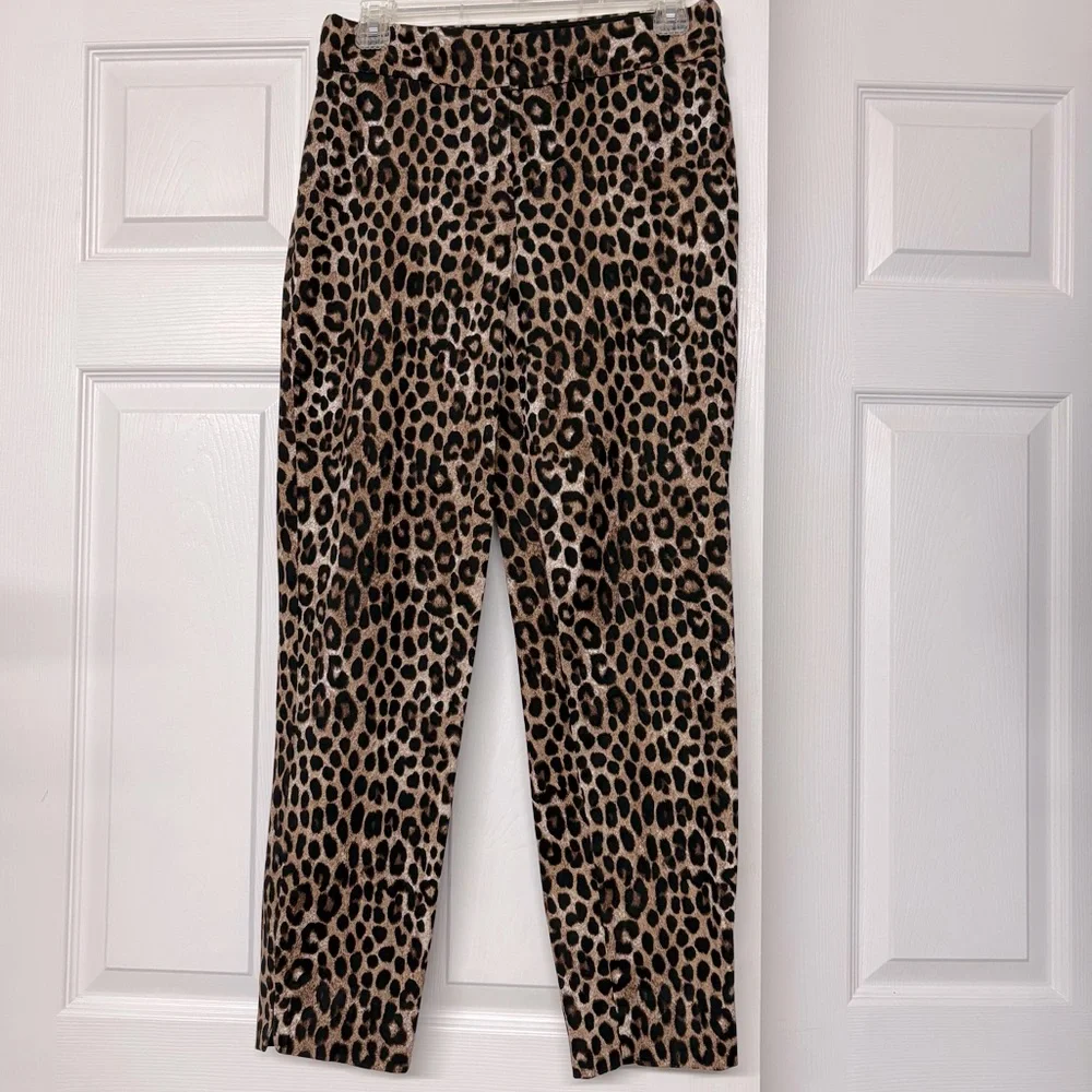 Michael Kors Animal Print Pants Sz 4